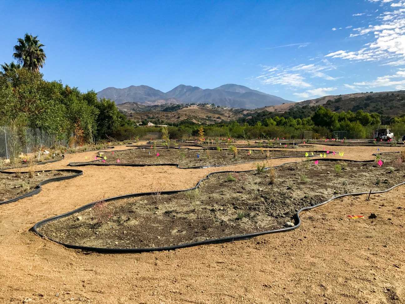 Installing Interactive Learning Garden in Southern California BrightView